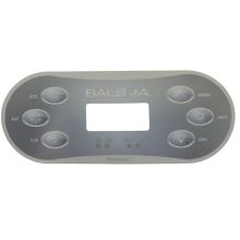Autocollant clavier de commande TP600, 6 boutons, Balboa