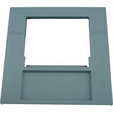 Facade skimmer avec volet, graphite (1 filtre)