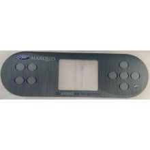 Autocollant clavier de commande TP700, 2 pompes, Marquis
