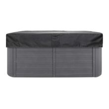 Housse de protection pour spa 213 x 193 x R22.80 cm, black