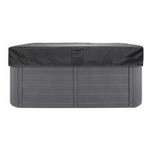 Housse de protection pour spa 216 x 216 x R30.50 cm, black